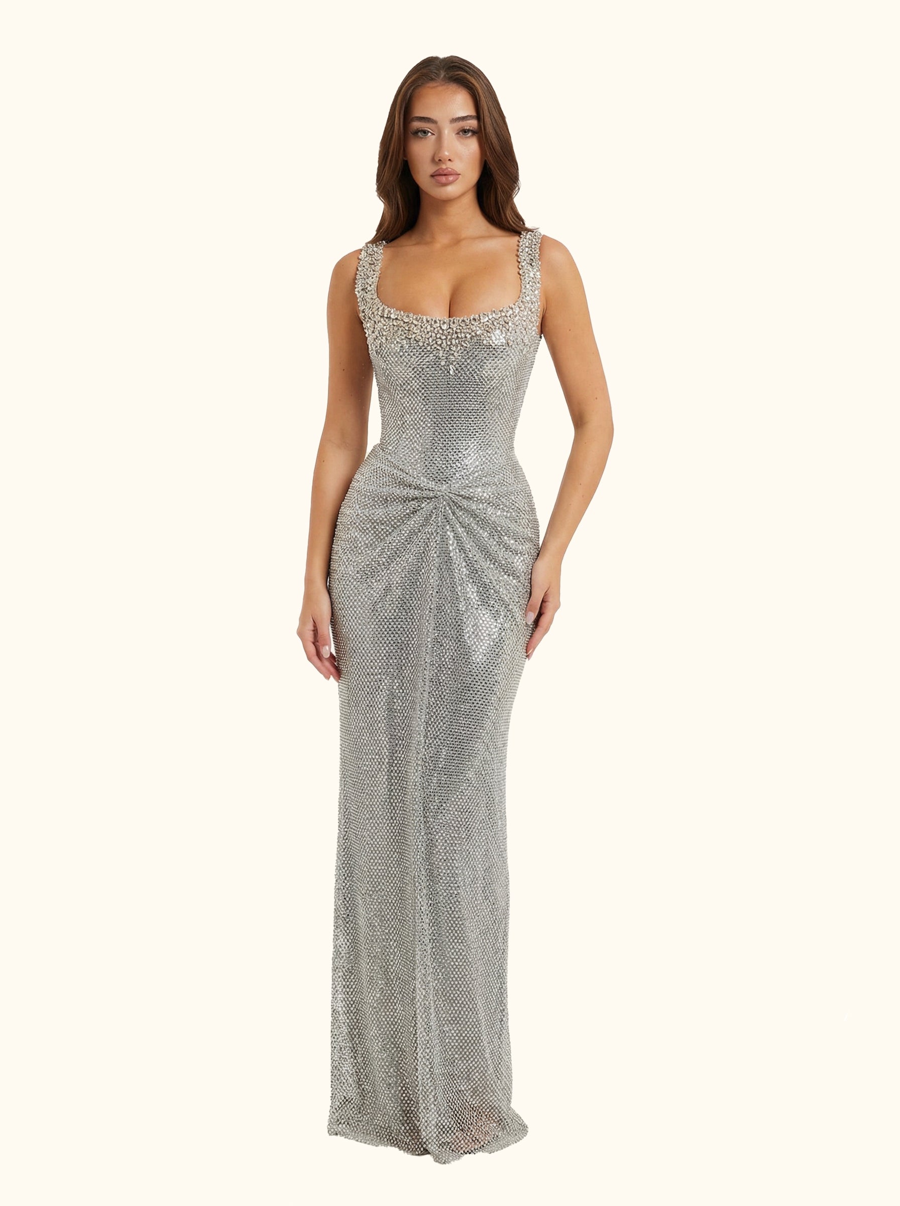 Lumina Silver  Dress