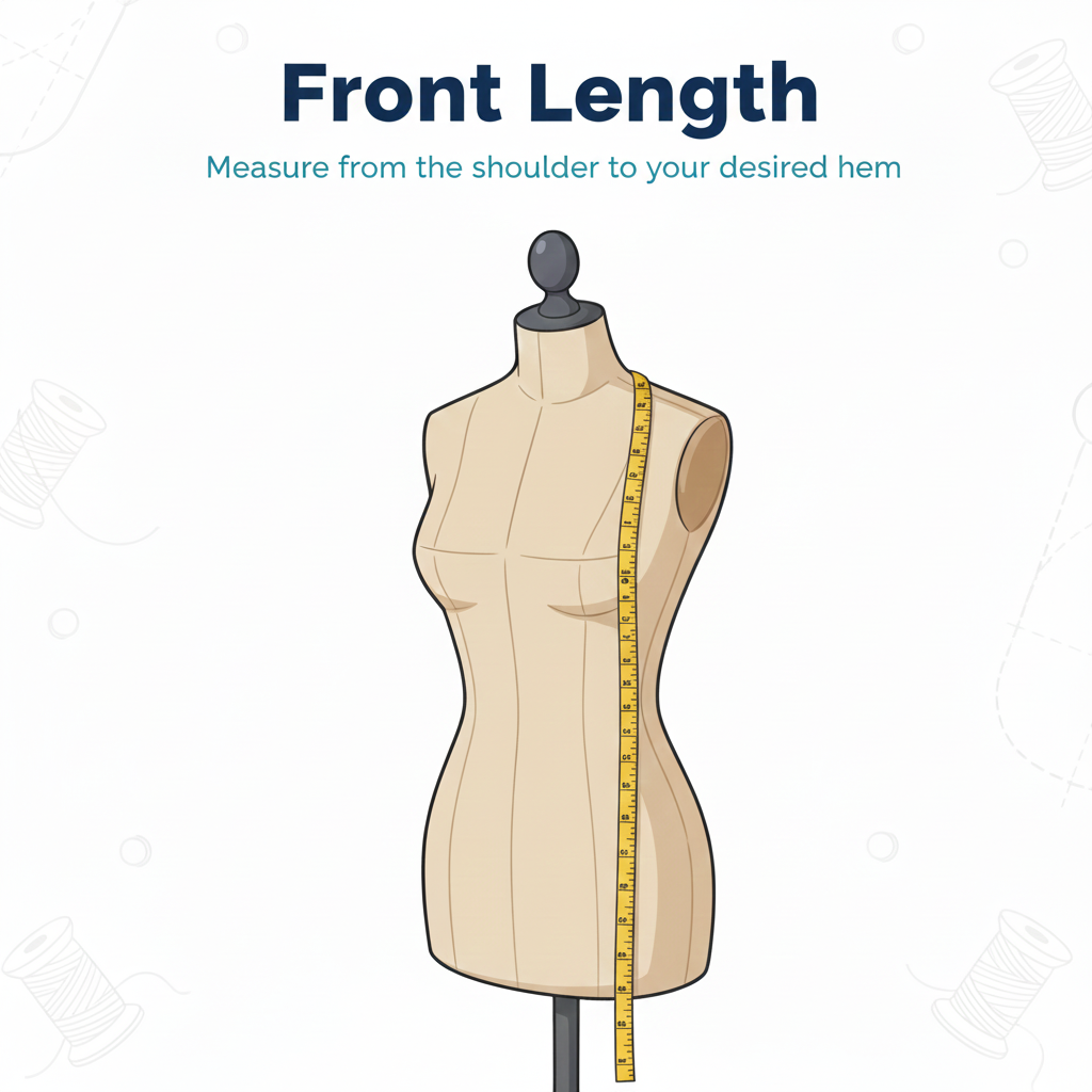 Front Length Measurement